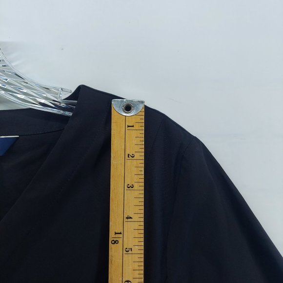 MaxMara black pleated  Dress Long Sleeve size 8 - Picture 8 of 15